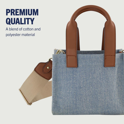 True Religion Bolso de mano, mini bolso de hombro de viaje para mujer con correa ajustable