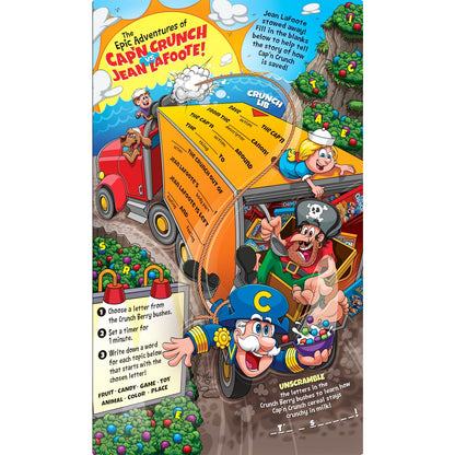 Cap'n Crunch's Oops Cereal Crujiente de Avena y Maíz Endulzado (16.9 oz.)