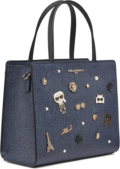 KARL LAGERFELD: Bolso tipo cartera Maybelle Pins para mujer