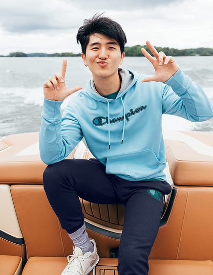 Men'S Fleece Script Logo Hoodie (Reg. or Big & Tall)