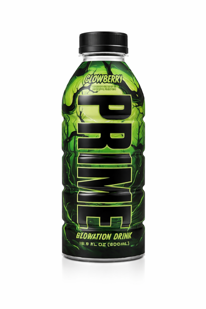 Prime Hydration Bebida Deportiva, Glowberry, 16,9 fl oz,  Botellas