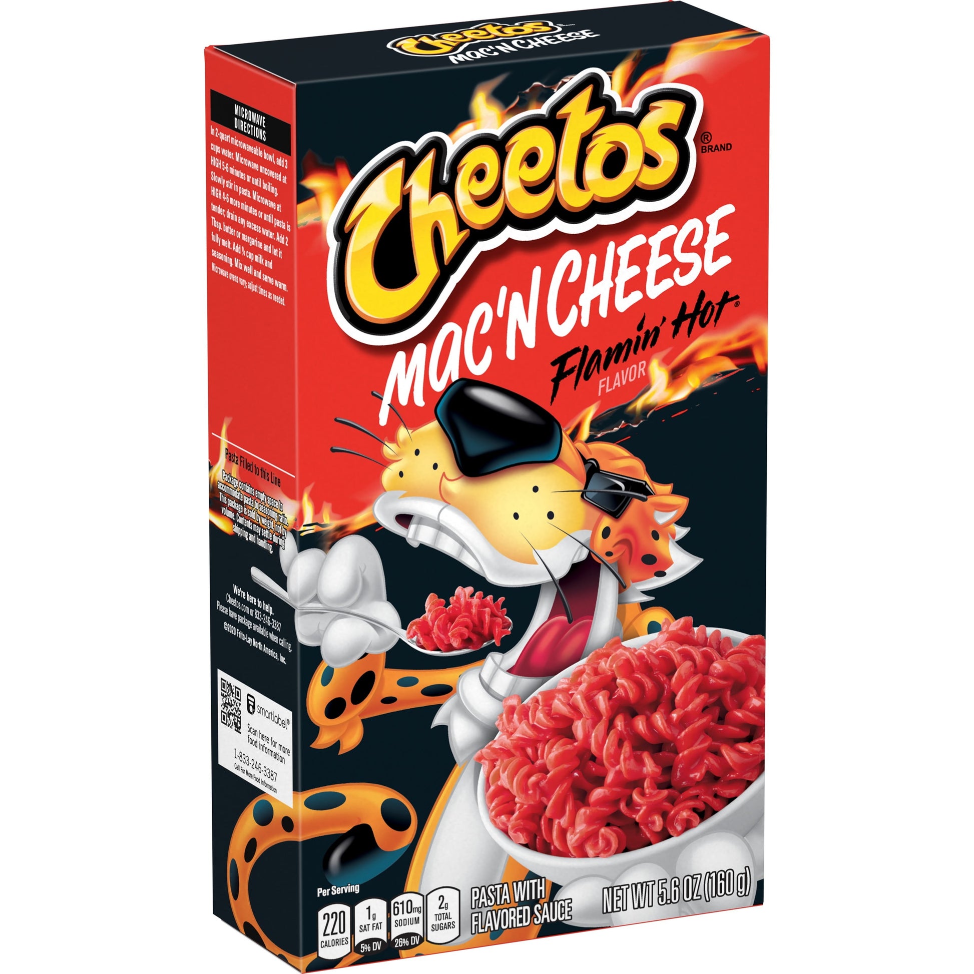 Cheetos Mac N Cheese Pasta con Salsa Saborizada Sabor Atrevido y Cursi, Caja de 5.9 oz
