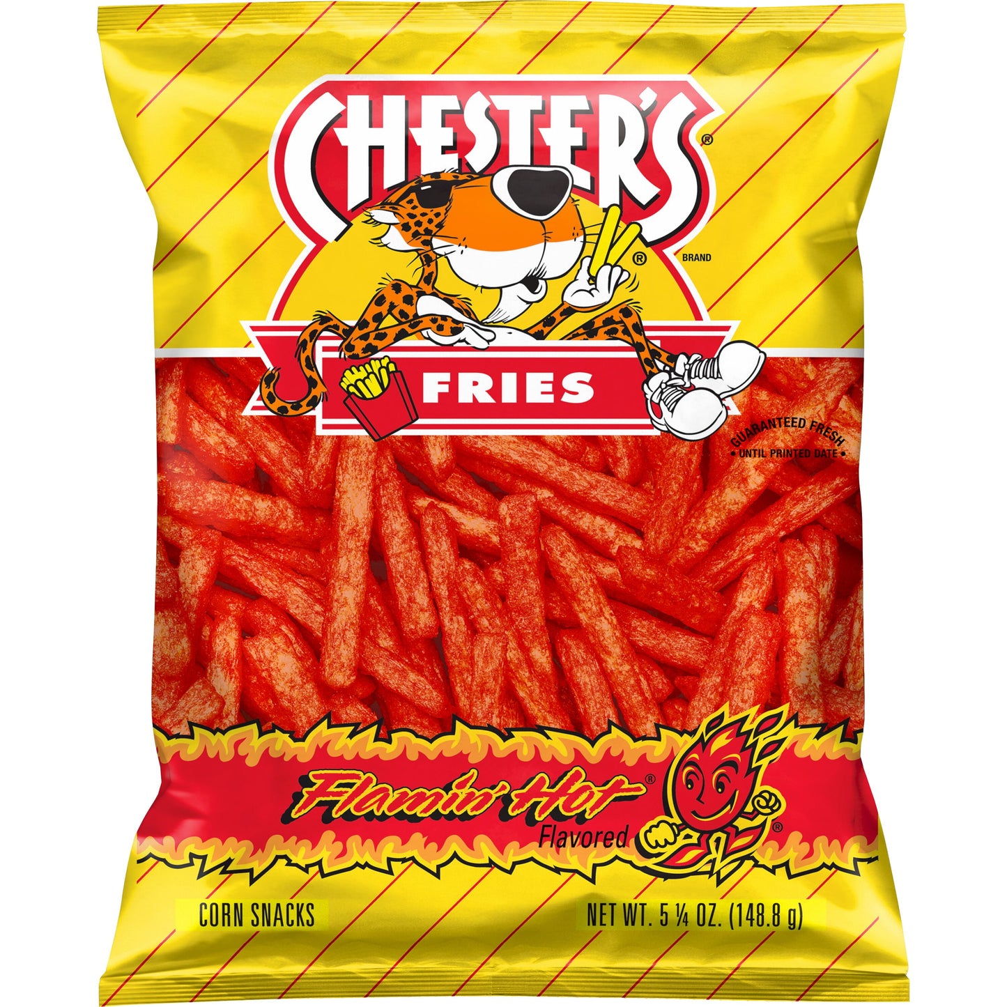 Chester's Fries Flamin' Snacks de Maíz con Sabor Caliente