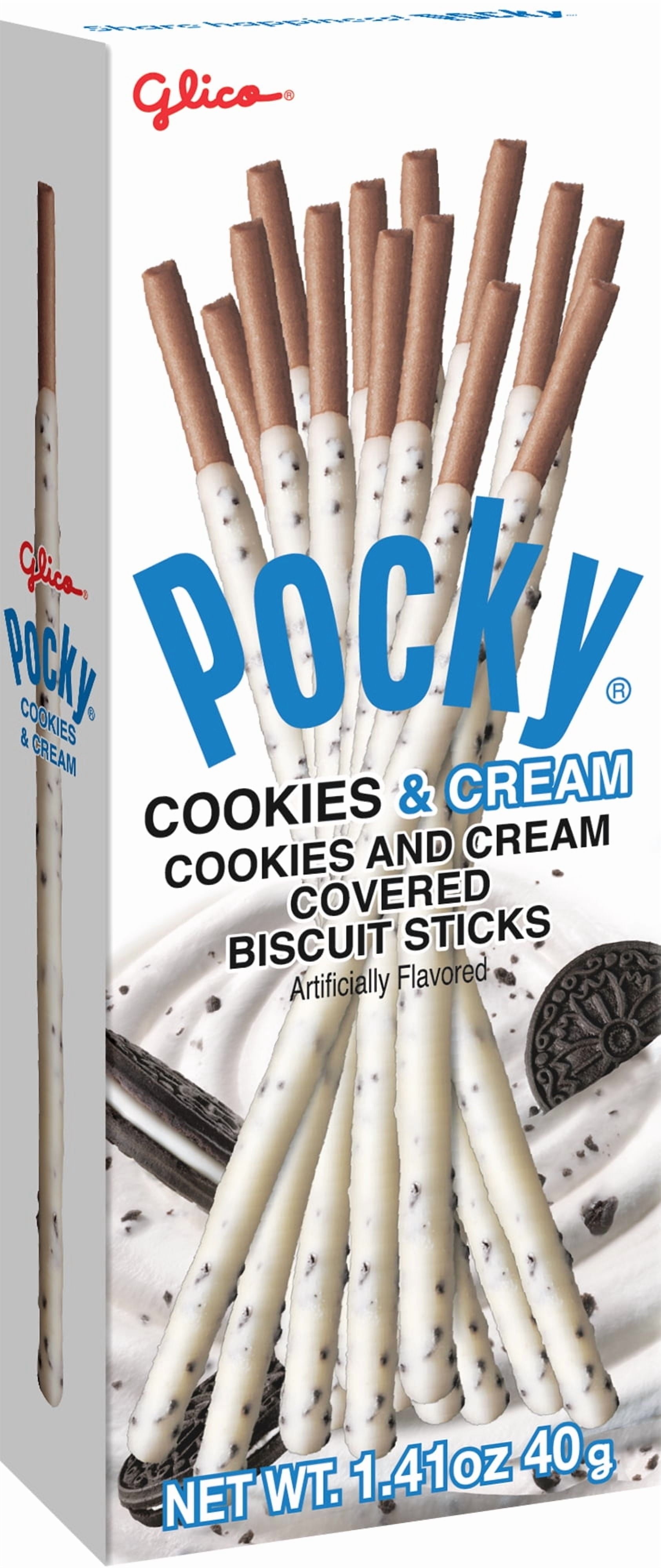 Pocky Palitos de Galleta, Galletas y Crema, 1.41 Oz