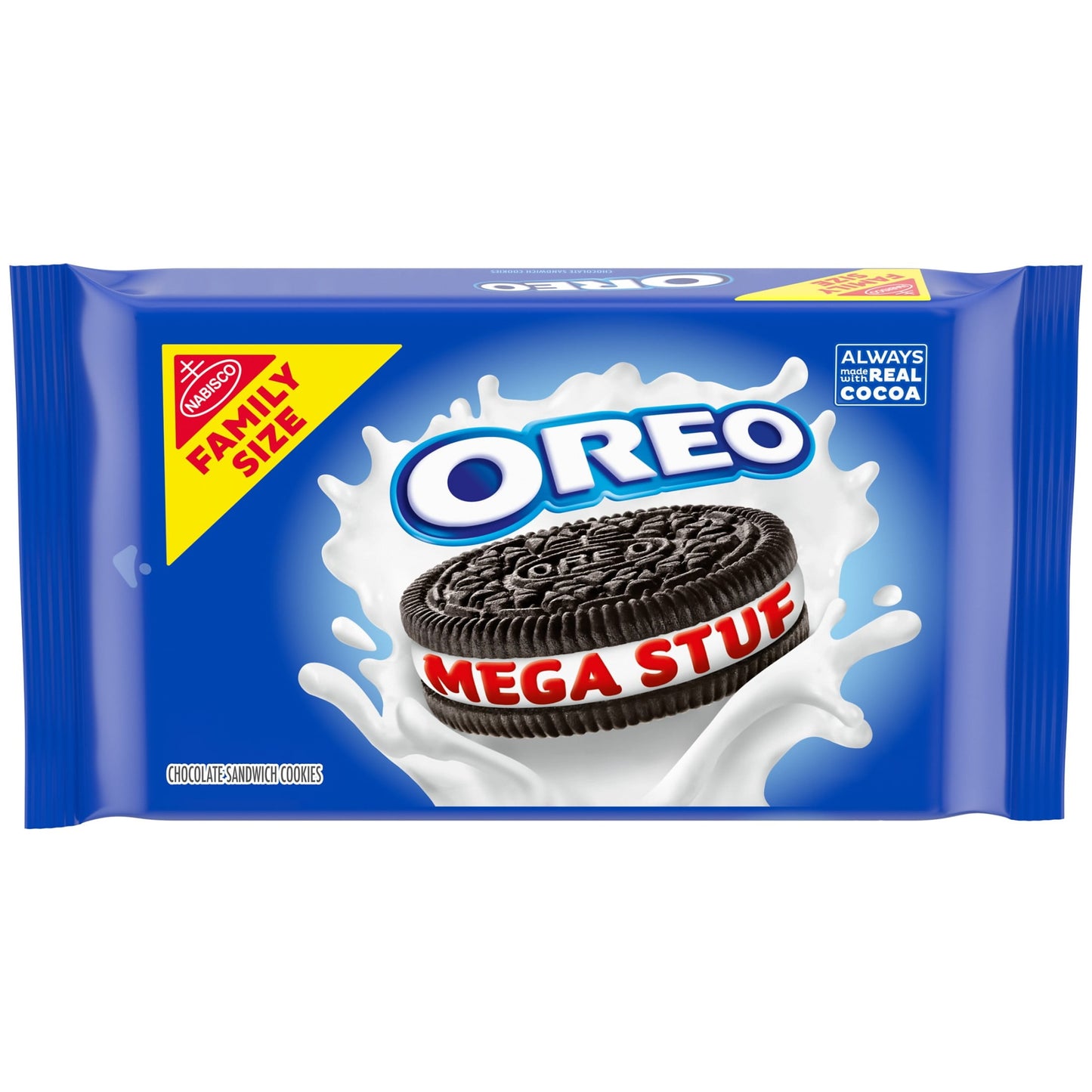 OREO Thins Galletas Sándwich de Chocolate con Crema de Menta, Tamaño Familiar, 11.78 oz