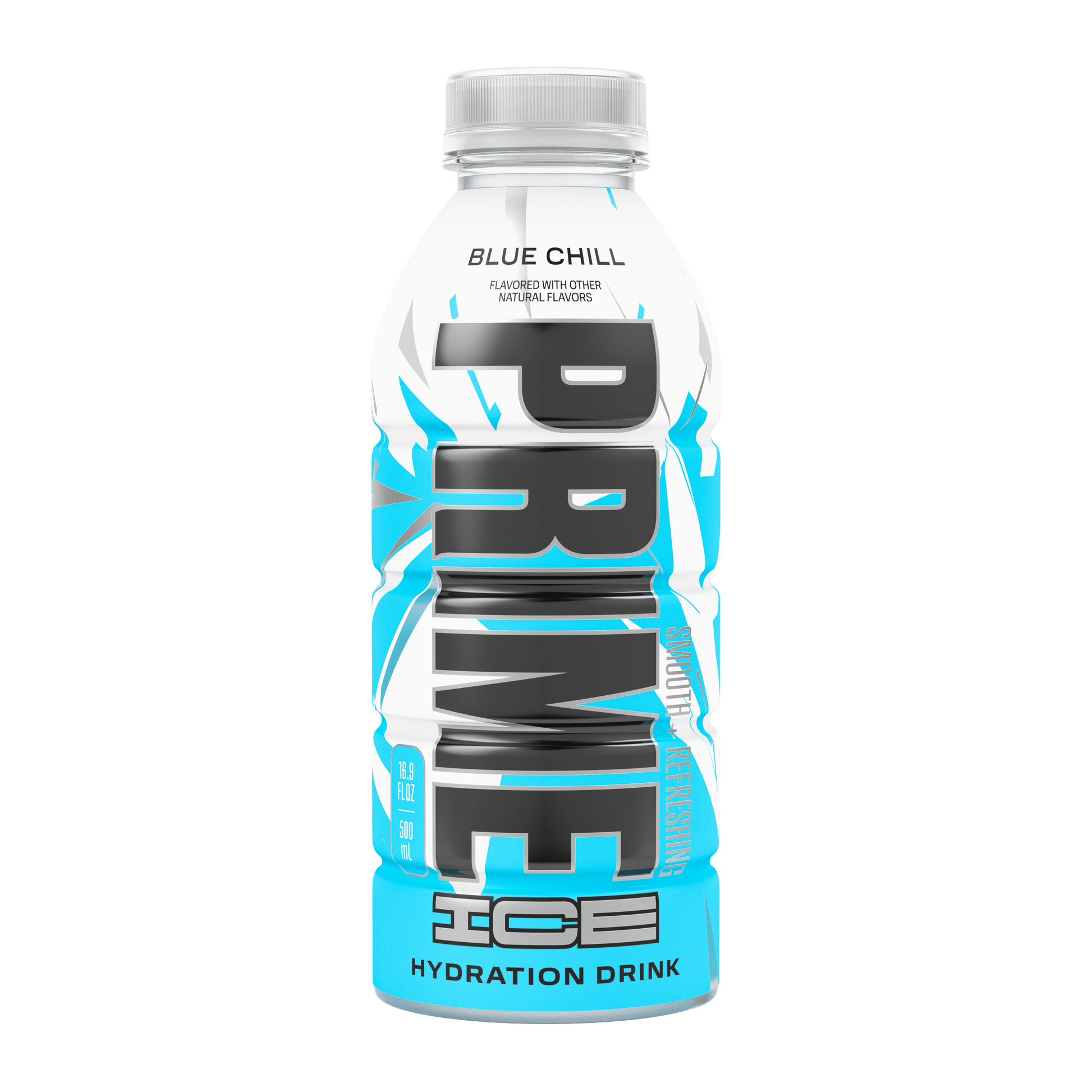 Prime Ice Bebida Deportiva Hidratante Blue Chill, 16.9 fl oz, Botella