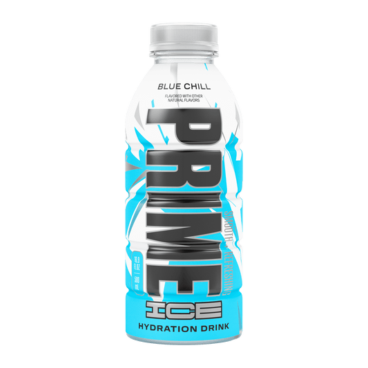 Prime Ice Bebida Deportiva Hidratante Blue Chill, 16.9 fl oz, Botella