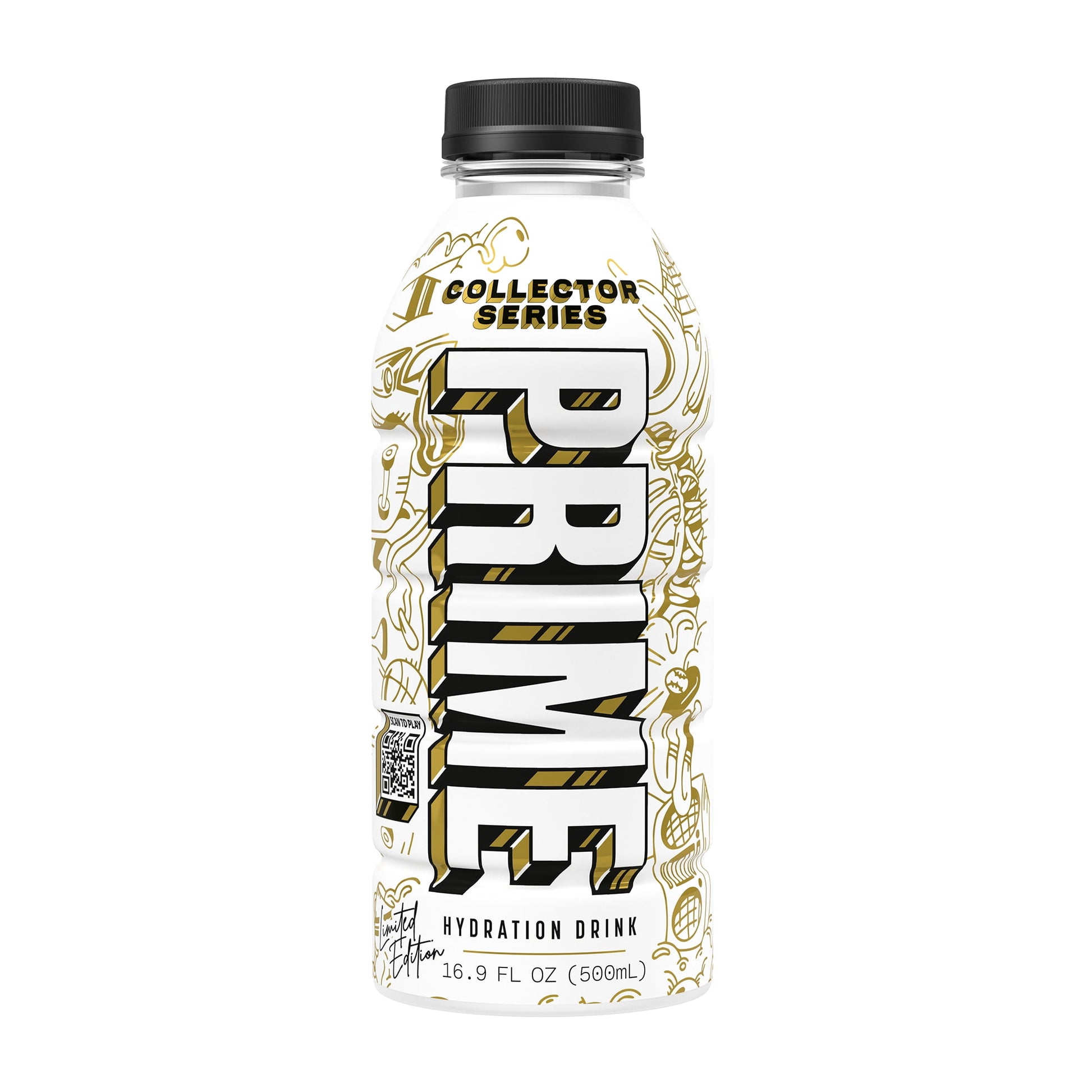 Prime Hydration Bebida Deportiva Serie Coleccionista, 16,9 fl oz, Botella