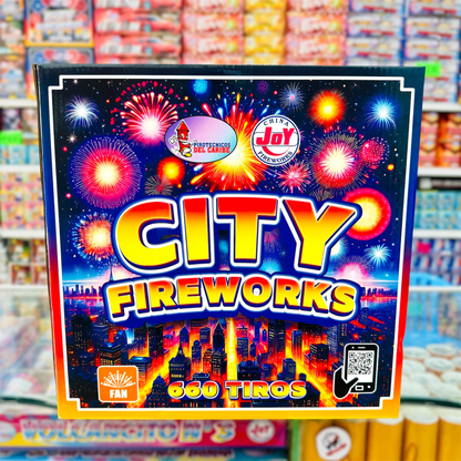 Fuegos Artificiales Ciudad Torta 660 Tiros