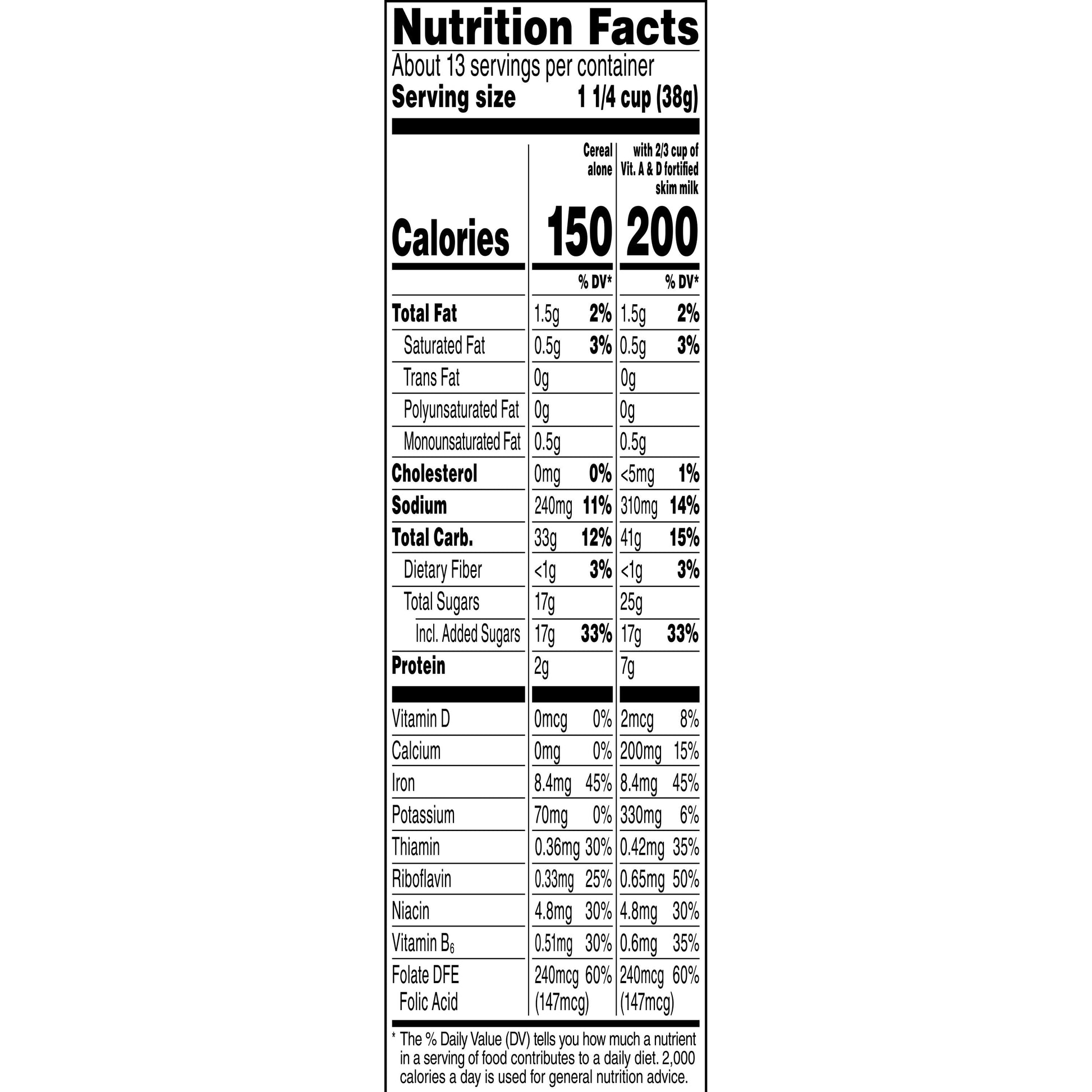 Cap'n Crunch's Oops Cereal Crujiente de Avena y Maíz Endulzado (16.9 oz.)