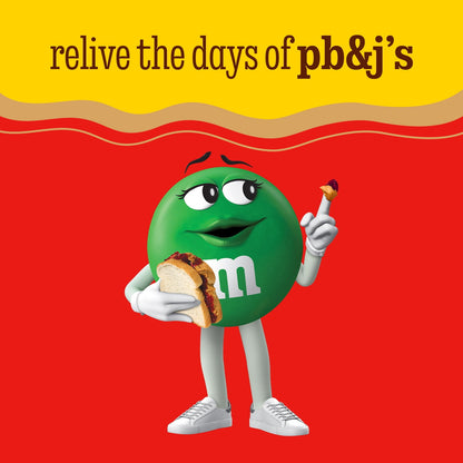 M&M's Mantequilla de Maní y Gelatina, Bolsa de 8.6 oz