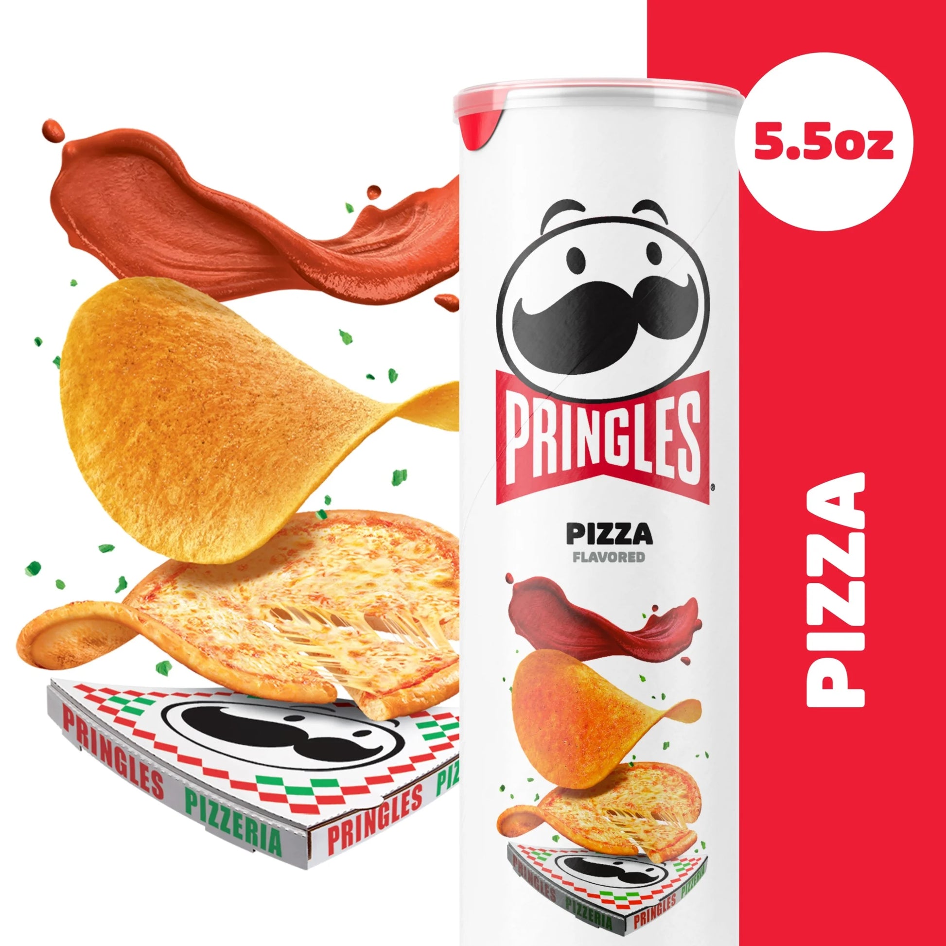 Pringles sabor Pizza,  5.5 oz