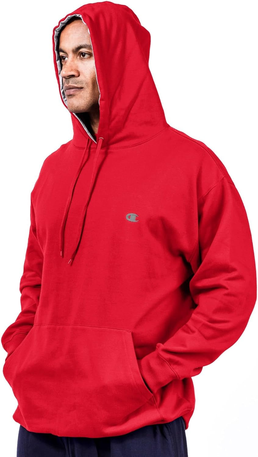 Men'S Fleece Script Logo Hoodie (Reg. or Big & Tall)