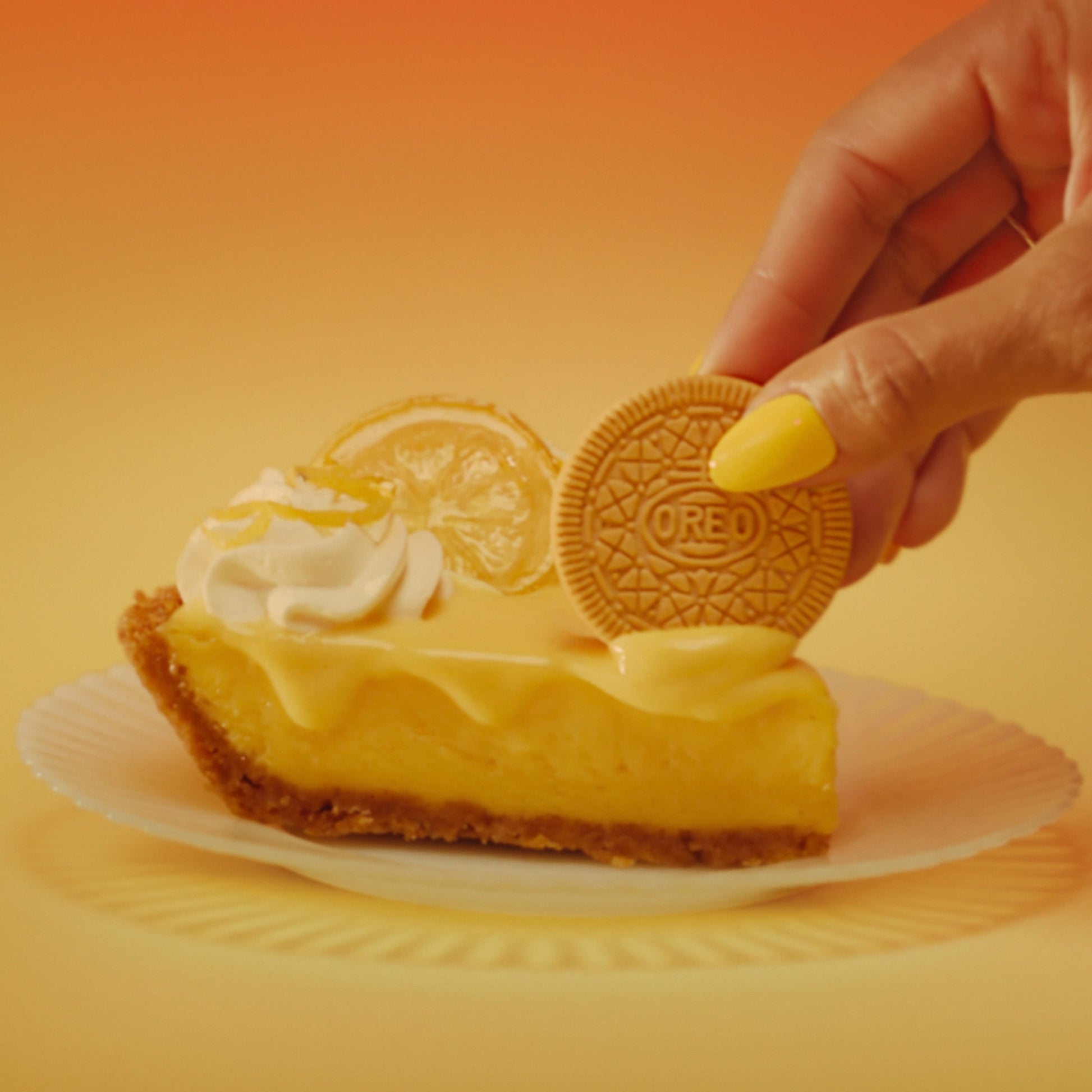 OREO Thins Galletas Sándwich de Crema de Limón Tamaño Familiar