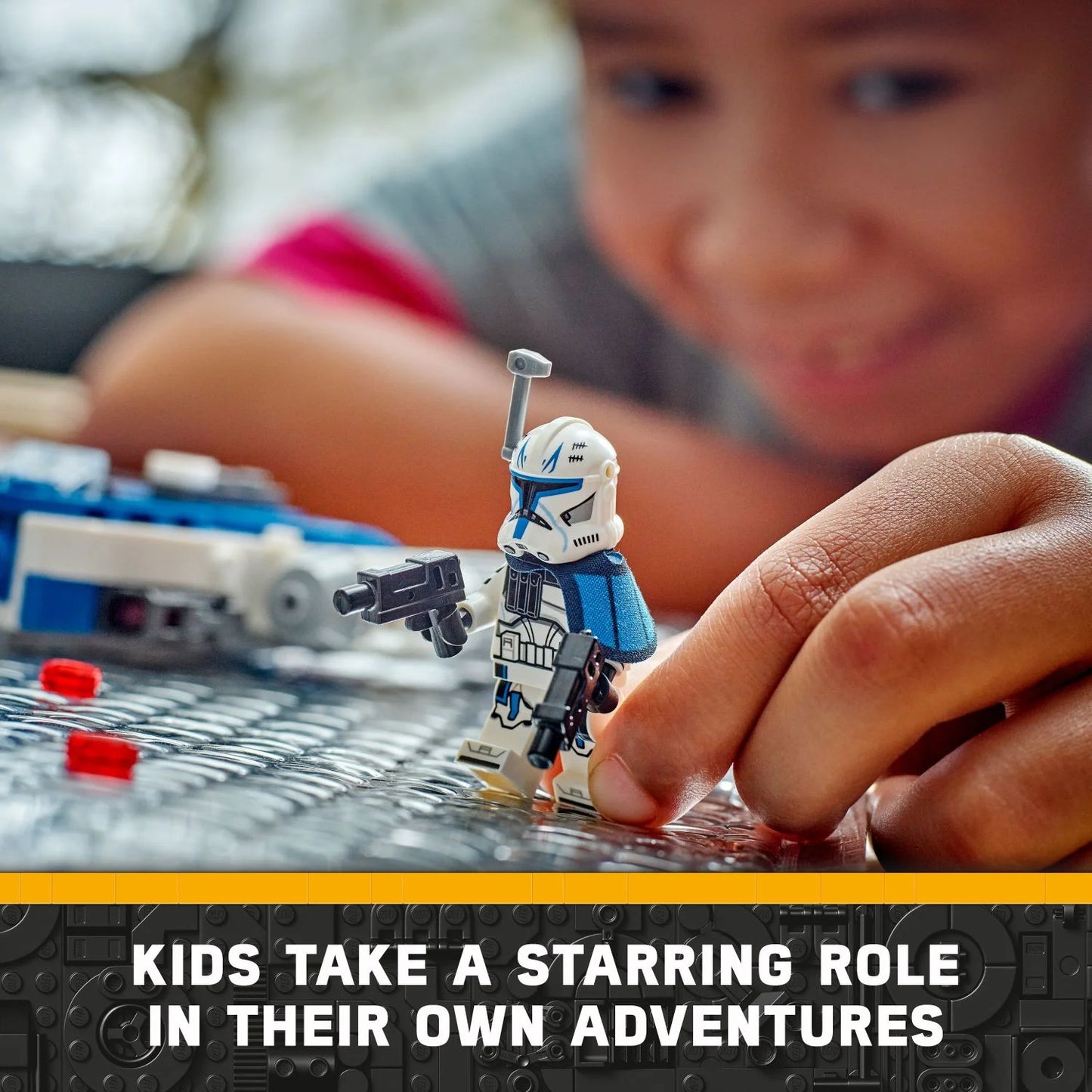 LEGO Star Wars: Juguete Coleccionable de Star Wars Y-Wing para Niños con Minifigura Capitan Rex
