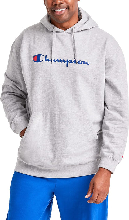 Men'S Fleece Script Logo Hoodie (Reg. or Big & Tall)