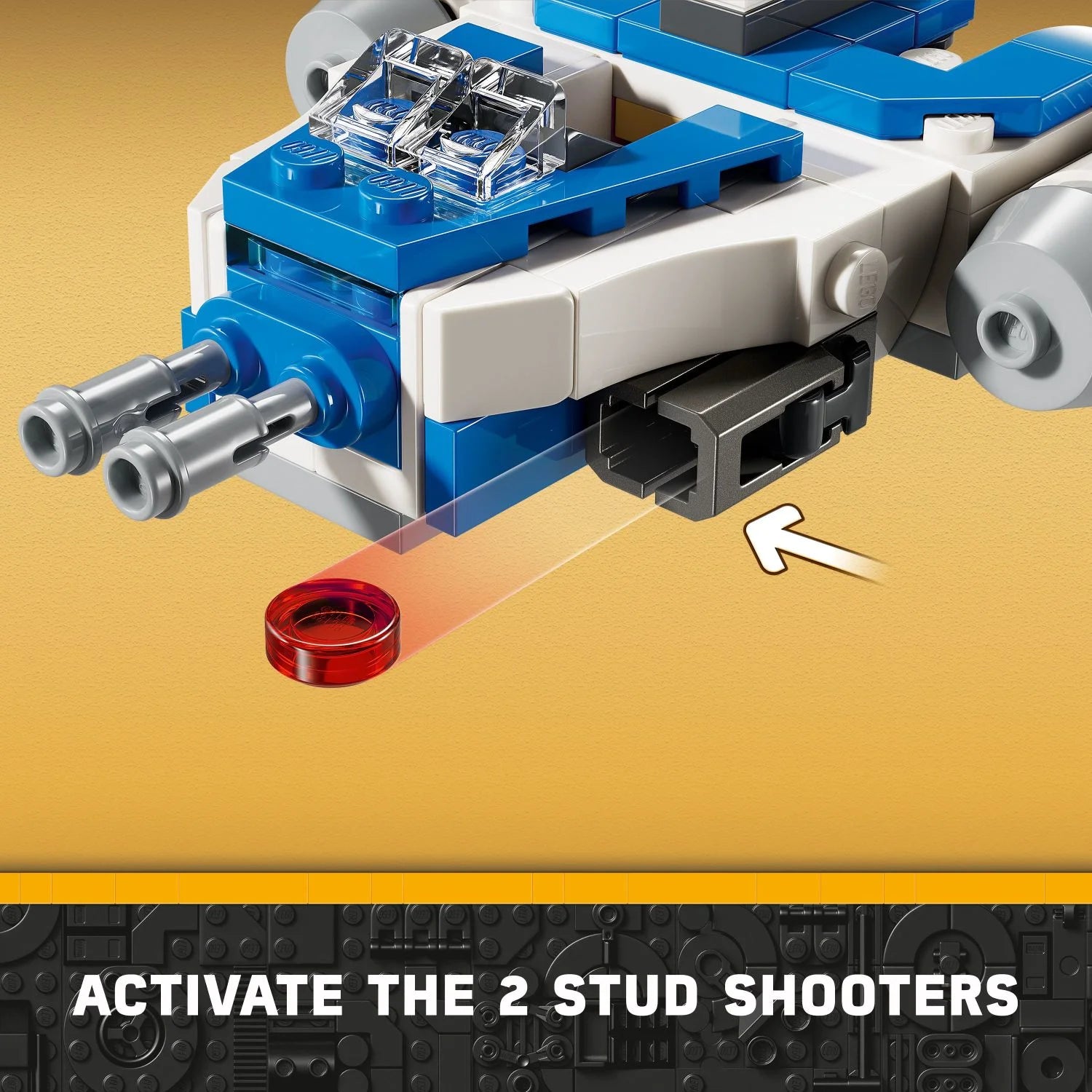 LEGO Star Wars: Juguete Coleccionable de Star Wars Y-Wing para Niños con Minifigura Capitan Rex