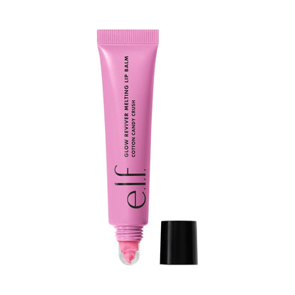 Glow Reviver Melting Lip Balm, Hydrating Tinted Lip Balm for a Glossy Finish & Soft, Supple Lips, Vegan & Cruelty-Free, Cotton Candy Crush