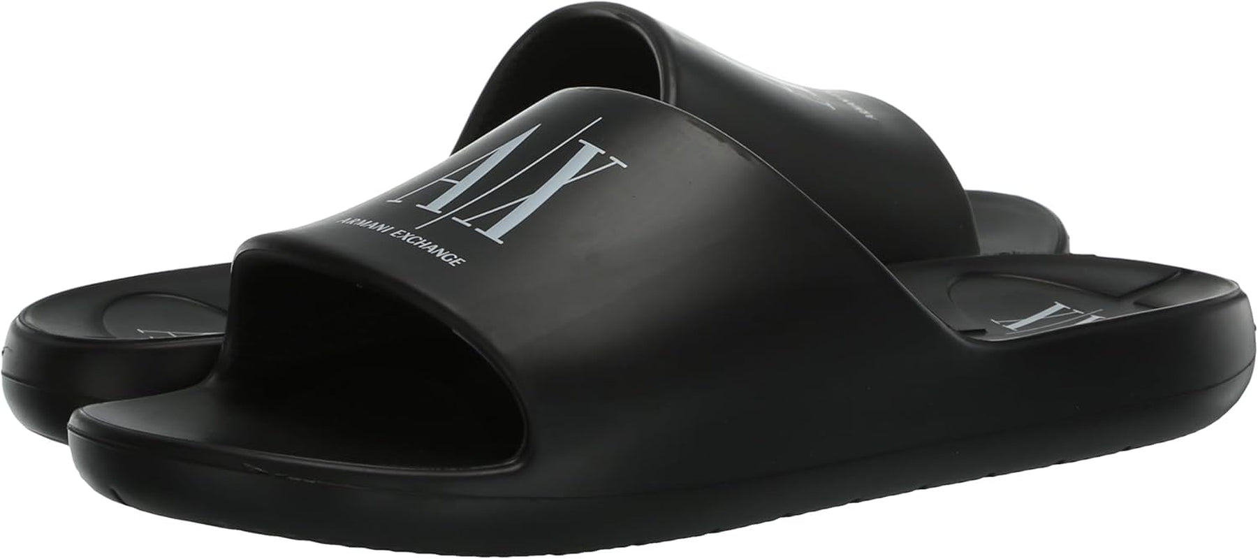 Armani Exchange Sandalias con logo para hombre