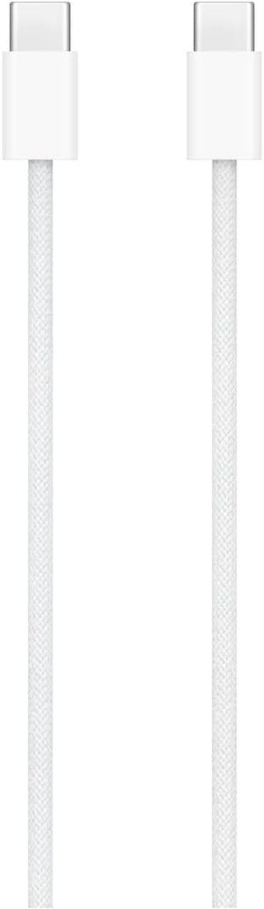 Apple Cable de carga tejido USB-C a USB-C de 240 W (6.6 ft): carga rápida y cómoda