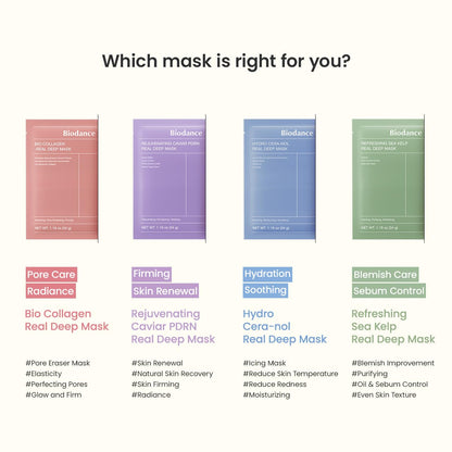 BIODANCE Mascarilla profunda de caviar rejuvenecedor PDRN