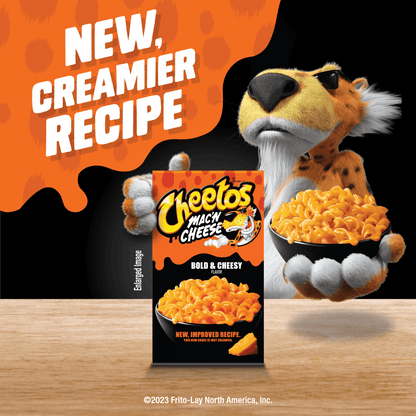 Cheetos Mac 'N Cheese , Sabor a Jalapeño con Queso, Mac y Queso, Macarrones con Queso, Caja Estable de 5.7 oz